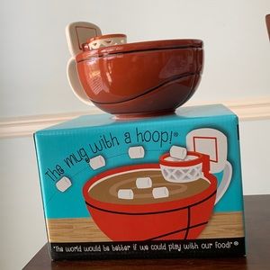 Ceramic Mug with a hoop.